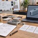 図面なしのOEM相談でラフ案を整理するイメージ